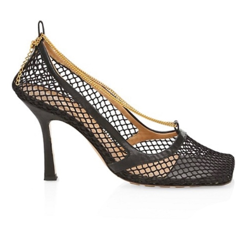 Bottega Veneta stretch pumps